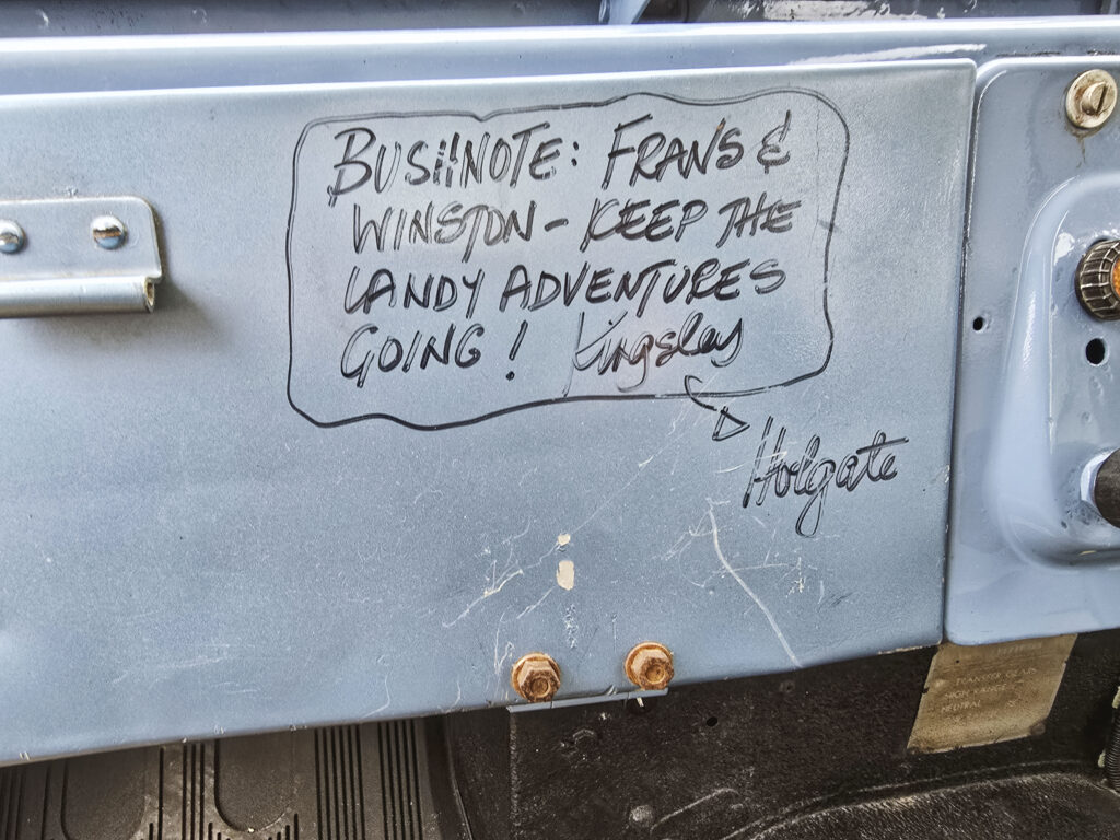 A message from renowned Land Rover explorer Kingsley Holgate