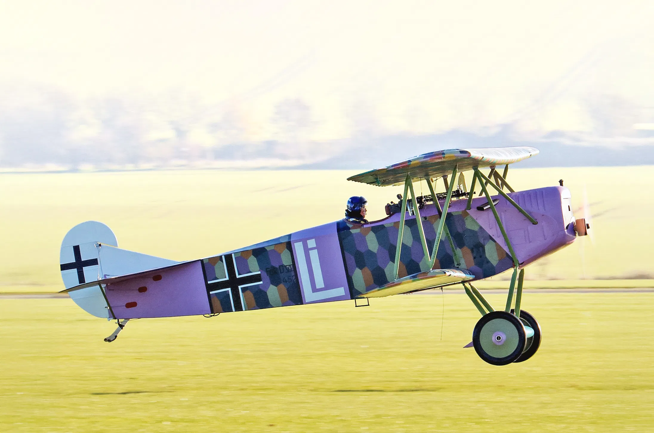 First flight for Fokker D.VII reproduction